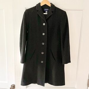 Ann Taylor Wool Blend Coat, Size 4P